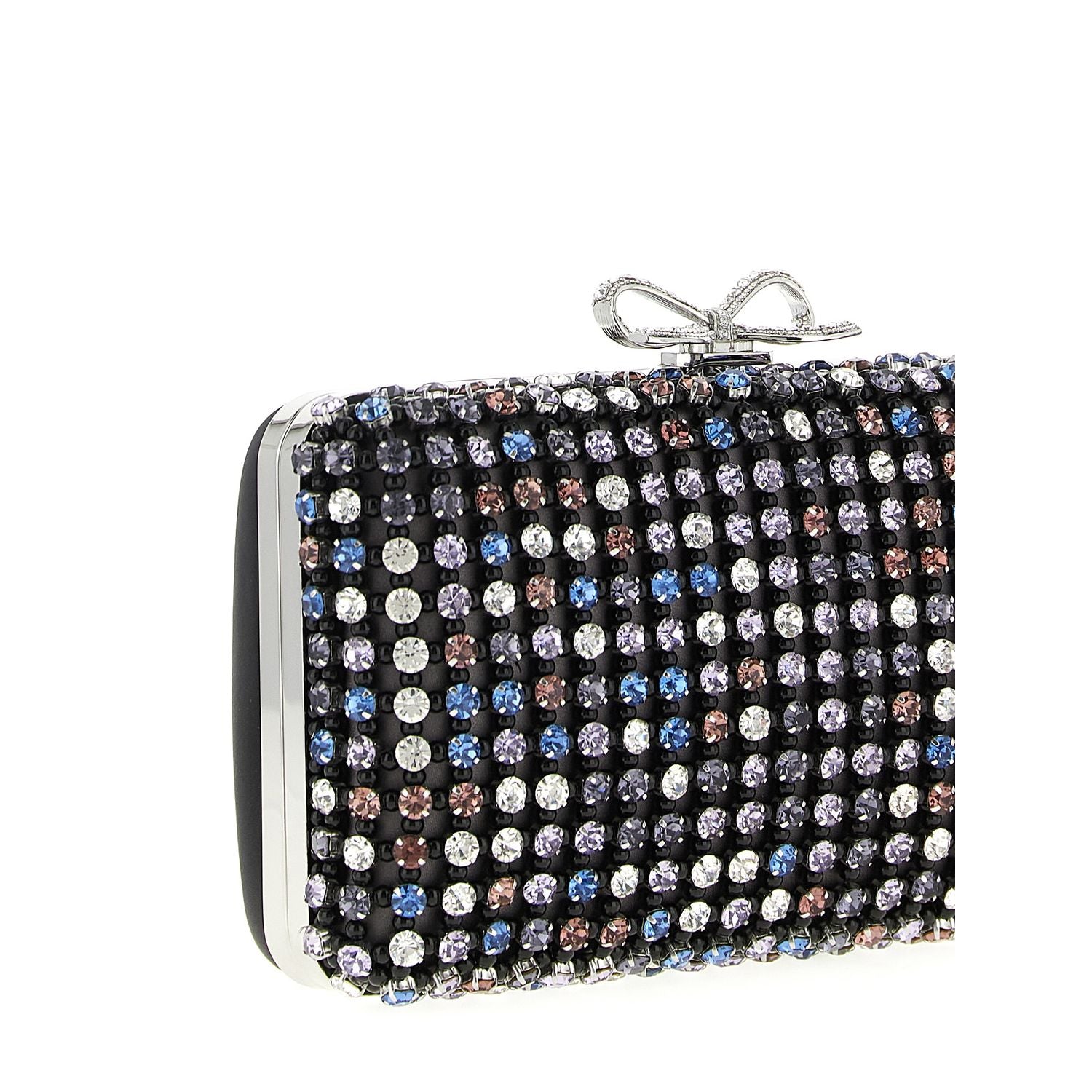 Self-Portrait Multicolor Polyester Clutch Bag