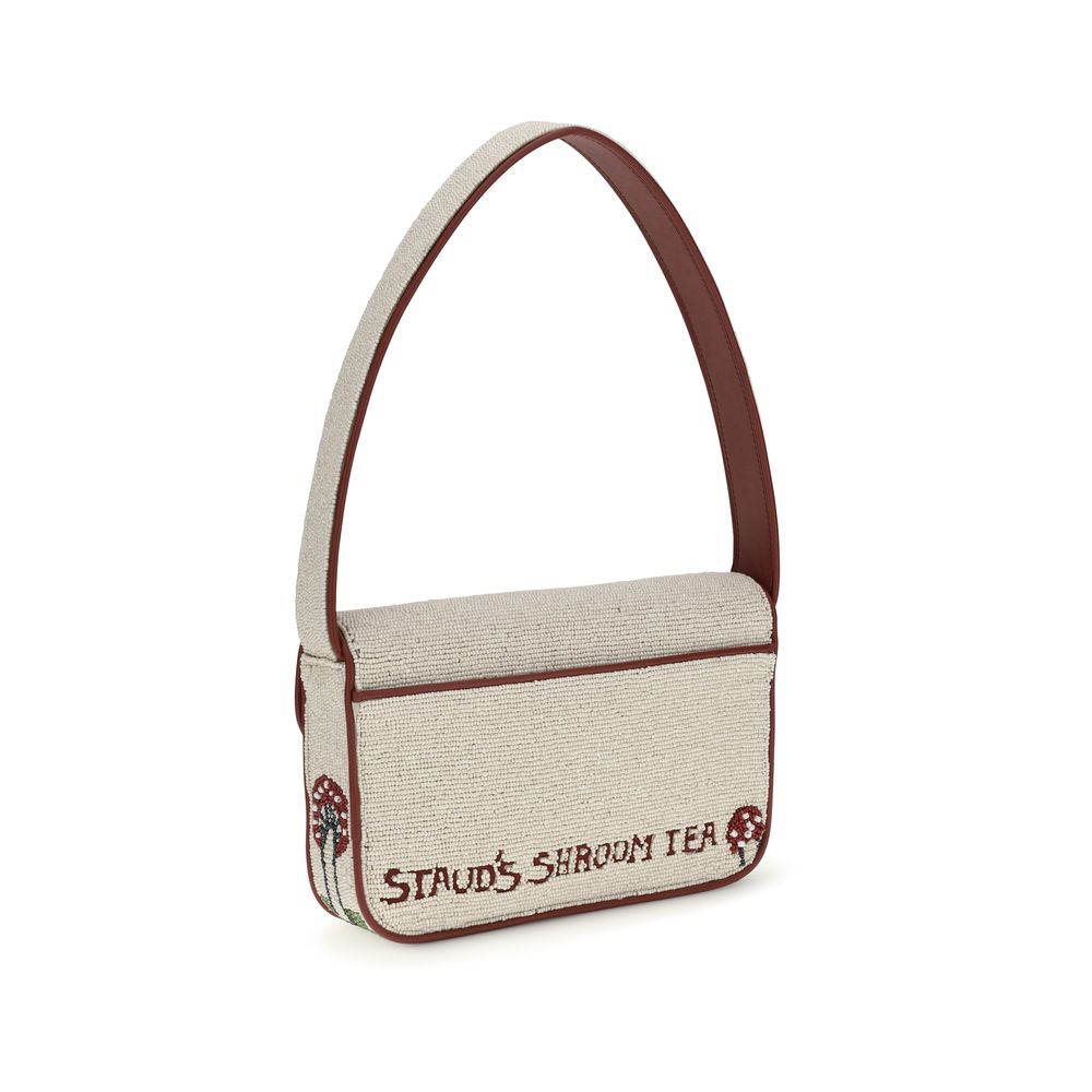 Staud Multicolor Rayon Shoulder Bag