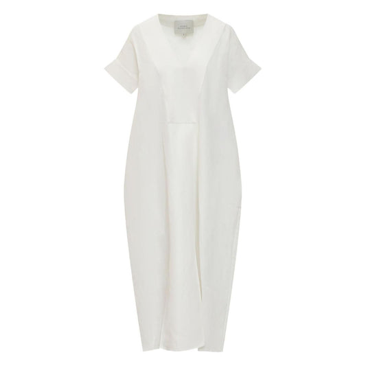 Studio Nicholson STUDIO NICHOLSON Dresses White LDin,Spring - Summer 2025,Trending,Women,Women > Clothing,Women > Clothing > Dresses,Yes Eu CLEYSNW1607PARCHMENT-P25