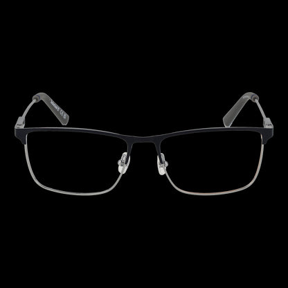 Front view of TIMBERLAND MOD. TB1736 56091 gent's eyewear with black rectangular frame.