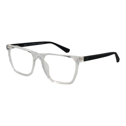 TIMBERLAND MOD. TB1782-H 53026 clear frame gent's optical glasses with black temples.