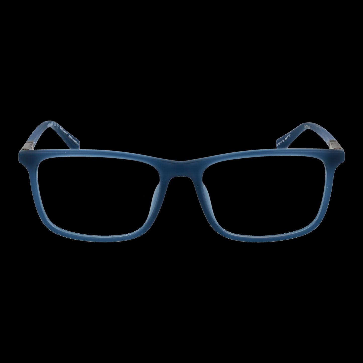 TIMBERLAND MOD. TB50021-H 56091 gent glasses, front view on black background