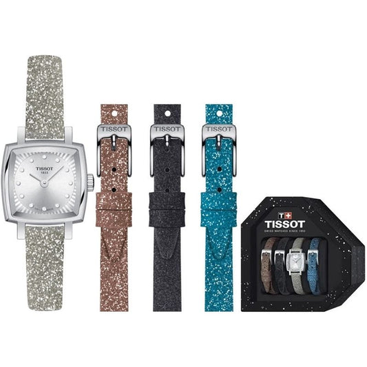 TISSOT Mod. LOVELY W-Diamonds Special pack + 3 extra straps WATCHES