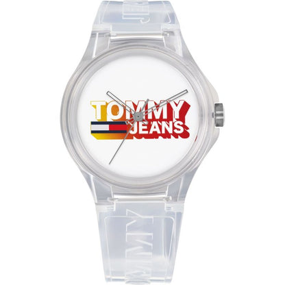TOMMY HILFIGER Mod. 1720027 unisex quartz analog watch with multifunction features, 40mm mineral dial, in official box, 3 ATM water resistance.