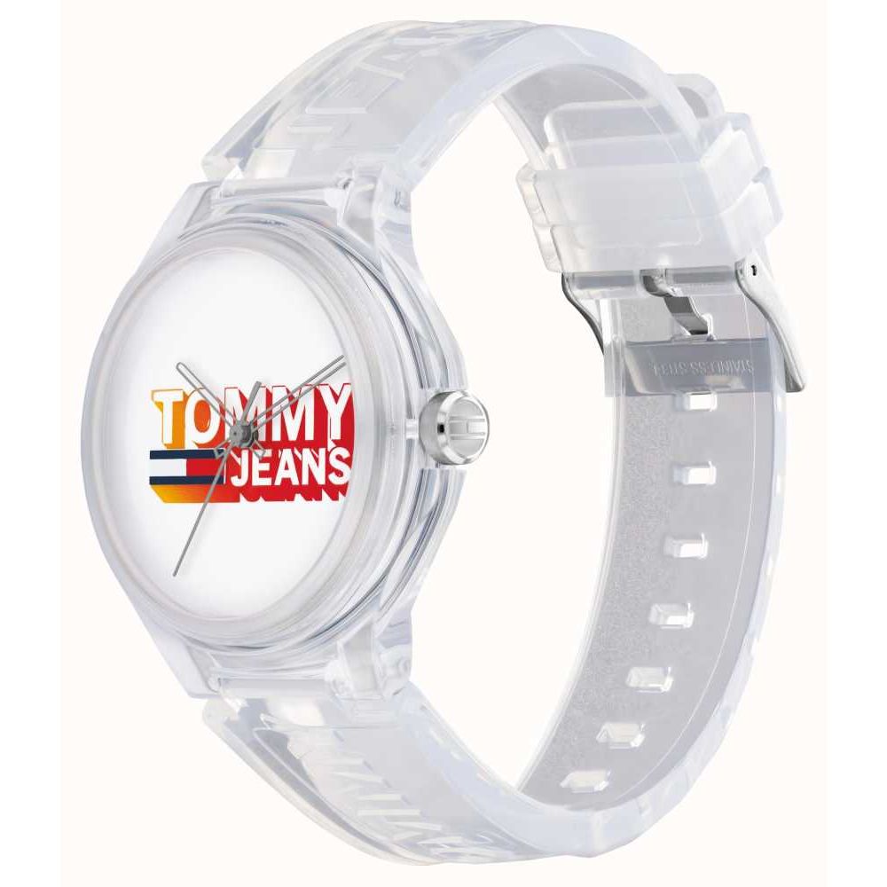TOMMY HILFIGER Mod. 1720027 unisex quartz analog watch with 3 ATM water resistance and multifunction dial, 40 mm case, official box.