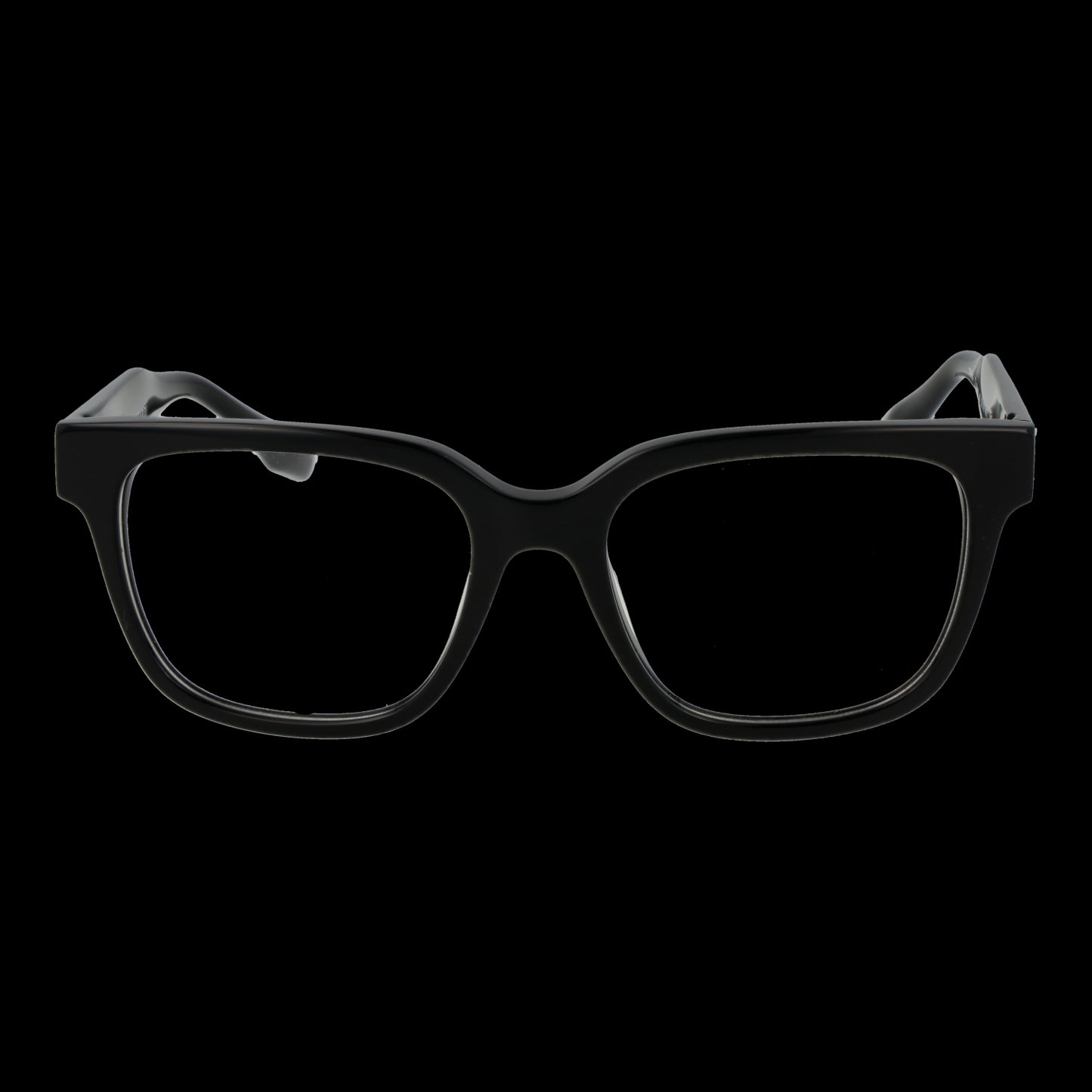 TRUSSARDI MOD. TSM6050 52A01 gent's glasses in black frame, front view.