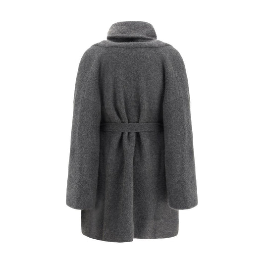 The Row The Row Ija Coat TH-8423Y391CHR-XS/S 1728,72470364320,Clothing,Gray,Jackets & Coats - Women - Clothing,New with tags,The Row,Women,Women - Clothing,XS/S