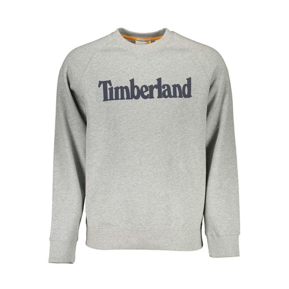 Timberland Gray Cotton Sweatshirt Timberland