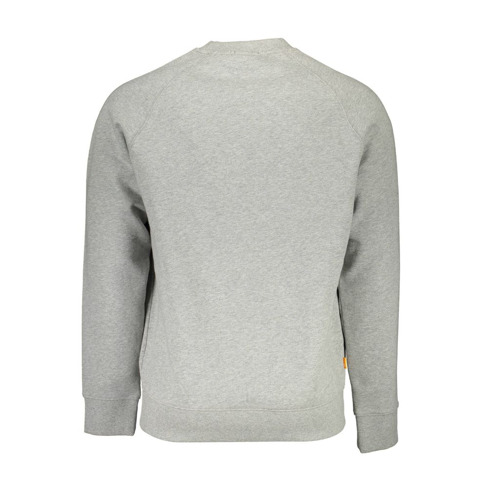 Timberland Gray Cotton Sweatshirt Timberland