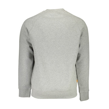 Timberland Gray Cotton Sweatshirt Timberland