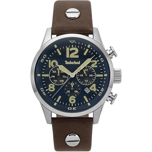 Timberland Timberland Brown Leather Watch TITBL15376JS03AC 1728,Brown,Men,New with tags,Timberland,Watches for Men - Watches