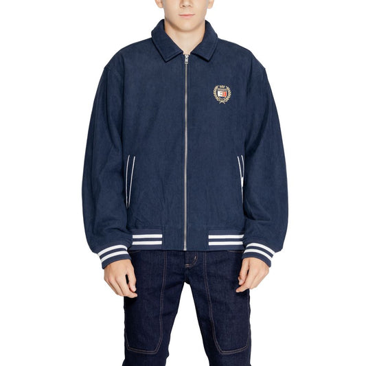 Tommy Hilfiger Jeans Blue Recycled Polyester Jackets And Coat