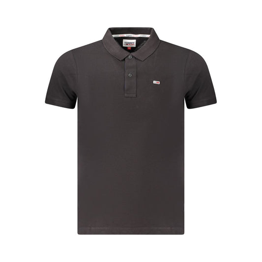 Tommy Hilfiger Tommy Hilfiger Black Cotton Men Polo Shirt 1728,67403481248,Black,Clothing,Men,Men - Clothing,New with tags,Polo Shirt - Men - Clothing,Tommy Hilfiger,XXL TO-36132-XXL