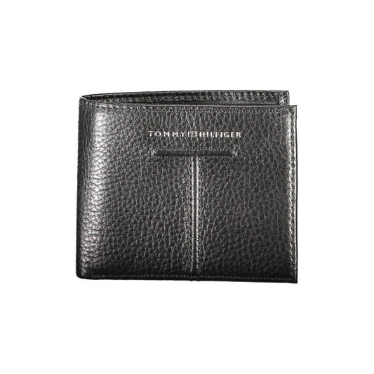 Tommy Hilfiger Black Leather Wallet 1728,67403481248,Bags,Black,Men,Men - Bags,New with tags,Tommy Hilfiger,Wallets - Men - Bags TO-16795