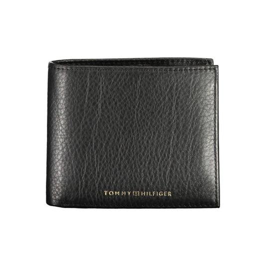 Tommy Hilfiger Black Leather Wallet
