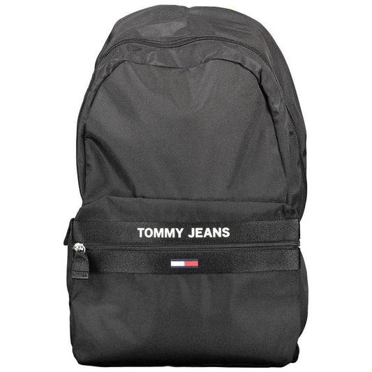 Tommy Hilfiger Black Polyester Backpack 1728,67403481248,Backpacks - Men - Bags,Bags,Black,Men,Men - Bags,New with tags,Tommy Hilfiger TO-9772