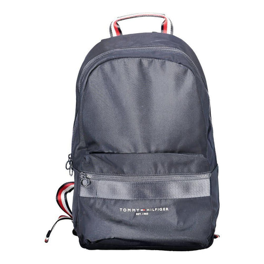 Tommy Hilfiger Blue Polyester Backpack 1728,67403481248,Backpacks - Men - Bags,Bags,Blue,Men,Men - Bags,New with tags,Tommy Hilfiger TO-13964