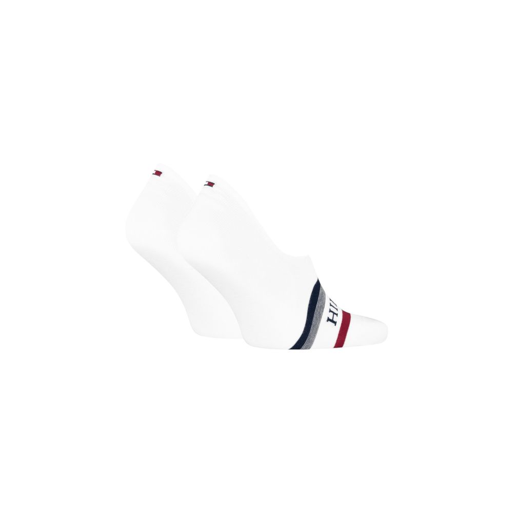 Tommy Hilfiger White Cotton Socks