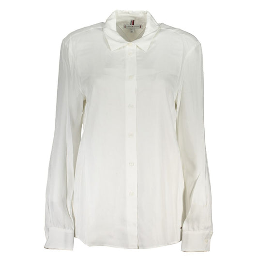 Tommy Hilfiger White Viscose Shirt