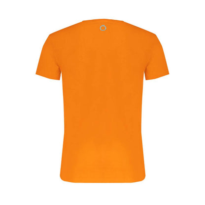 Trussardi Orange Cotton T-Shirt