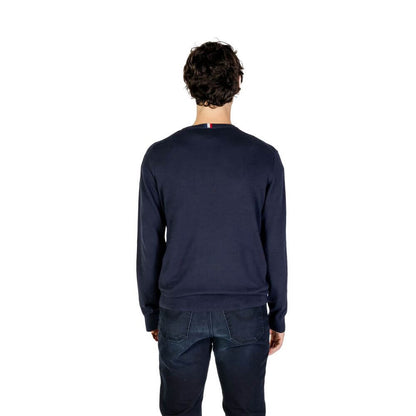 U.S. POLO ASSN. Blue Cotton Cashmere Sweater