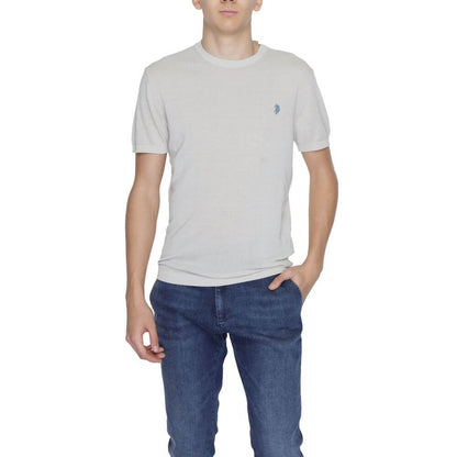 U.S. POLO ASSN. Gray Cotton Sweater