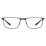 Under Armour Brown Metal Frames, men's glasses model UA5015G09QF61 with dimensions 56/18/140mm, in brown metal material.