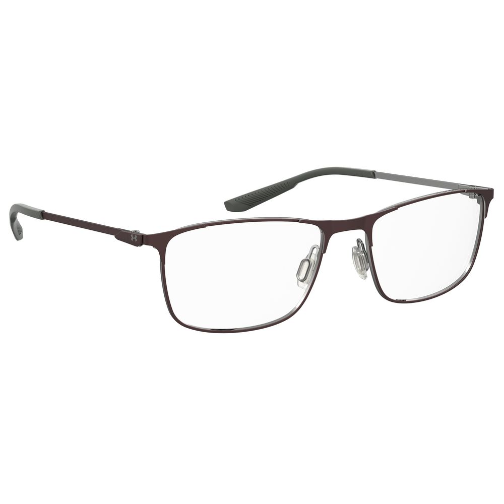 Under Armour Brown Metal Frames UA5015G09QF61 glasses with 56/18/140mm dimensions, showcasing sleek and durable metal construction.