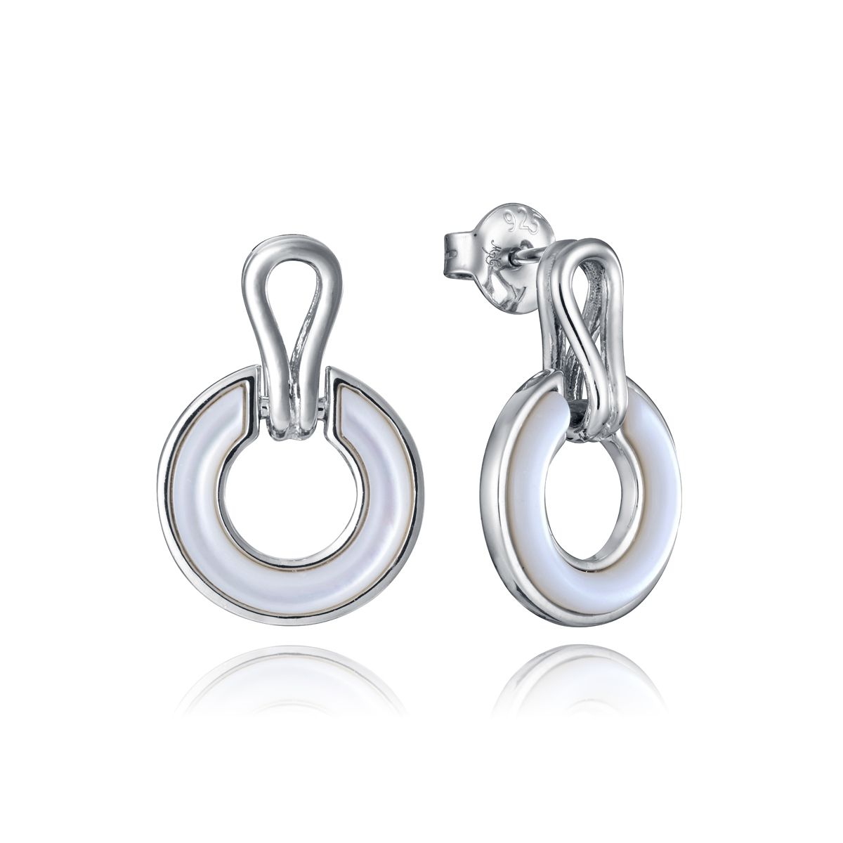 VICEROY JEWELS Mod. 13200E000-90 lady earrings, silver 925°, multifunction, quartz analog, water-resistant 10 ATM