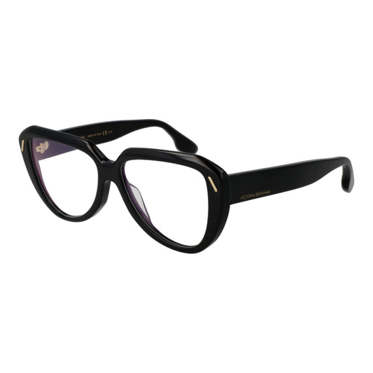 VICTORIA BECKHAM MOD. VB2635 55001 ladies fashion eyeglasses in black color, side view.