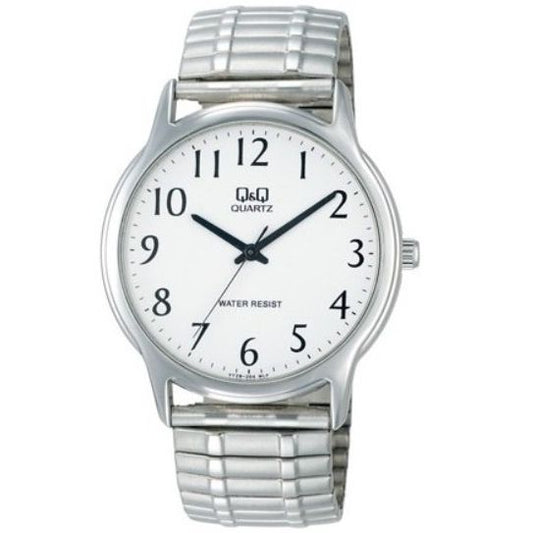 Q&Q FASHION Mod. STANDARD unisex wristwatch with metal case, quartz movement, and water resistance 3 ATM in official packaging.