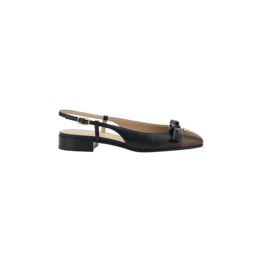 Valentino Garavani Valentino Garavani Slingback Ballerinas 1728,72470364320,Black,EU36.5/US6.5,EU37.5/US7.5,EU37/US7,EU38.5/US8.5,EU38/US8,EU39/US9,EU40/US10,EU41/US11,Flat Shoes - Women - Shoes,New with tags,Shoes,Valentino Garavani,Women,Women - Shoes V