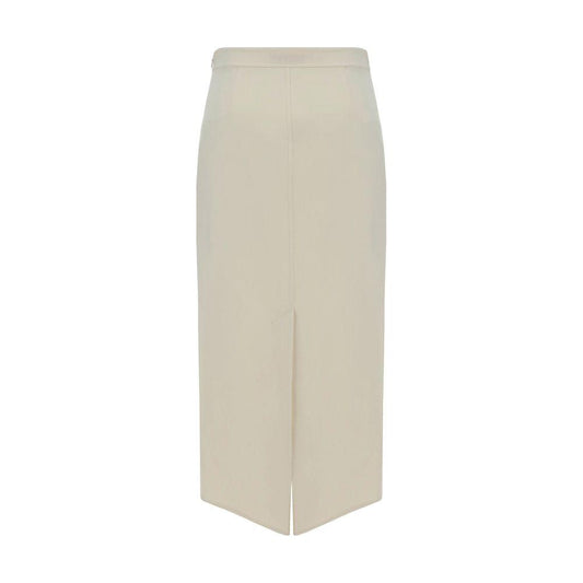 Valentino Valentino Solid Skirt VA-4B3RAB006JAA03-IT42 | L 1728,72470364320,IT42 | L,New with tags,Skirts - Women - Clothing,Valentino,White,Women