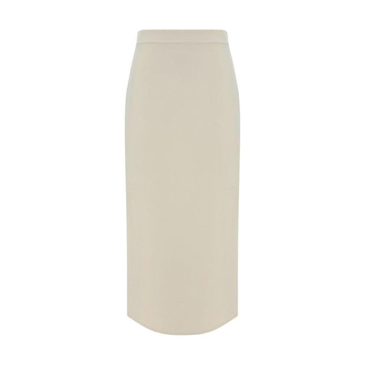 Valentino Valentino Solid Skirt VA-4B3RAB006JAA03-IT42 | L 1728,72470364320,IT42 | L,New with tags,Skirts - Women - Clothing,Valentino,White,Women