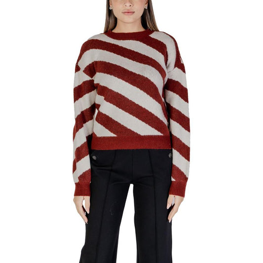 Vero Moda Vero Moda Bordeaux Recycled Polyester Sweater VE-15709700129-IT42|M 1728,71956299936,Bordeaux,Clothing,IT42|M,IT44|L,New with tags,Sweaters - Women - Clothing,Vero Moda,Women,Women - Clothing,XL