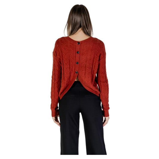 Vero Moda Vero Moda Red Viscose Sweater VE-15709402212-IT42|M 1728,71956299936,Clothing,IT42|M,New with tags,Red,Sweaters - Women - Clothing,Vero Moda,Women,Women - Clothing,XL