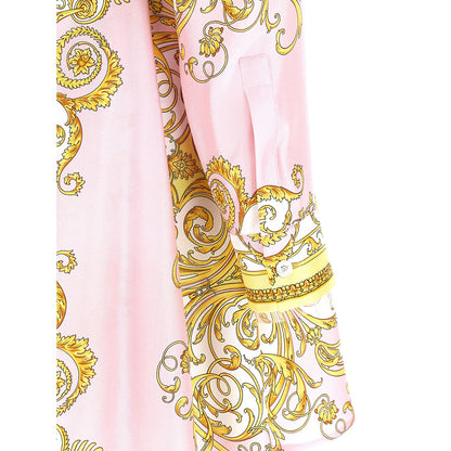 Versace Multicolor Silk Short Dress