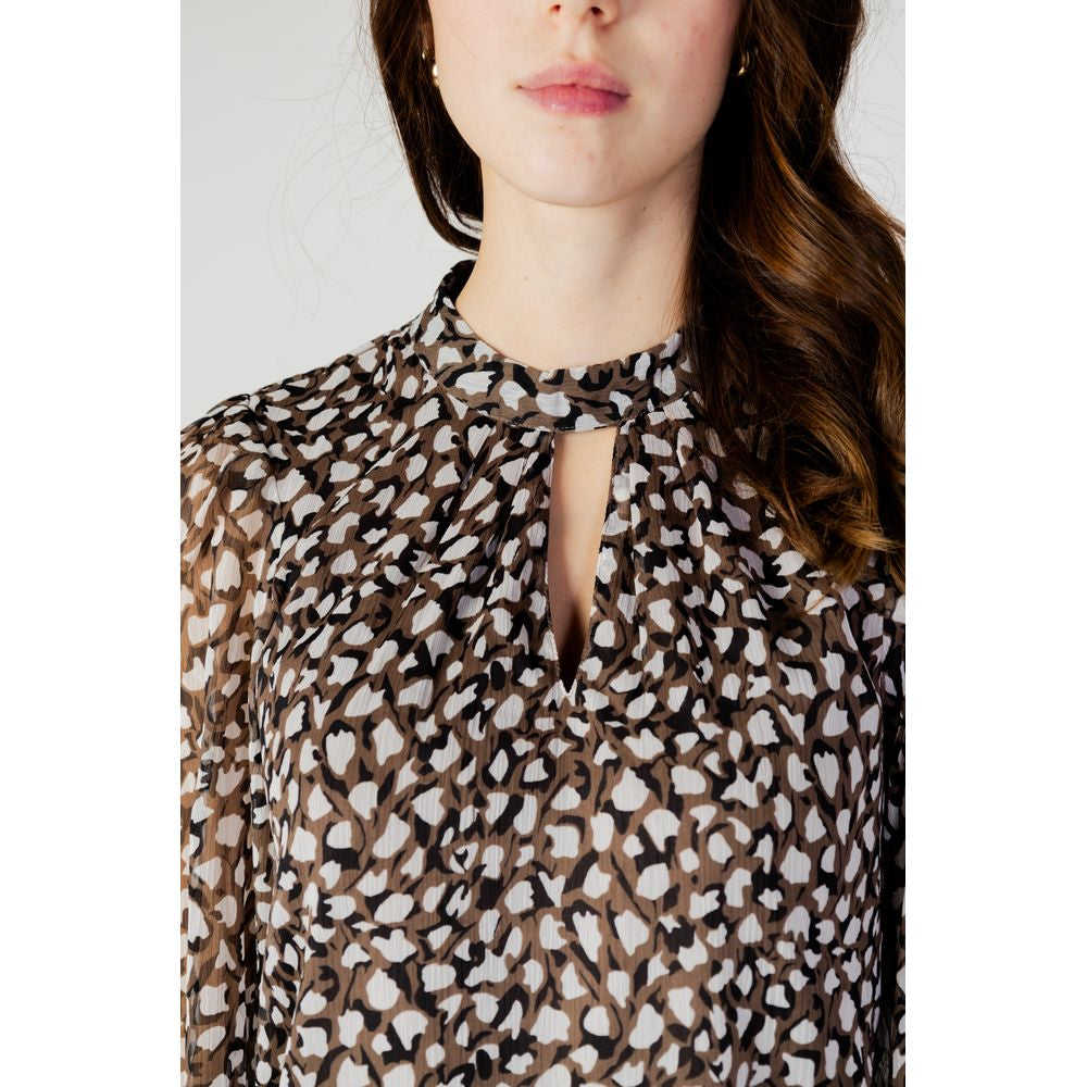 Vila Clothes Black Recycled Polyester Blouse