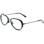 Vuarnet Black Stainless Steel Frames with detachable clip-on, model VL18050001112, featuring a lightweight and sleek design.