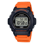 CASIO TIMELESS COLLECTION Mod. SPORT- ILLUMINATOR. WR 50M. ALARM. CHRONOGRAPH - BLACK (Brilliant color strap) WATCHES