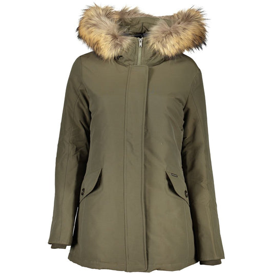 Woolrich Verde Cotton Women Jacket Woolrich