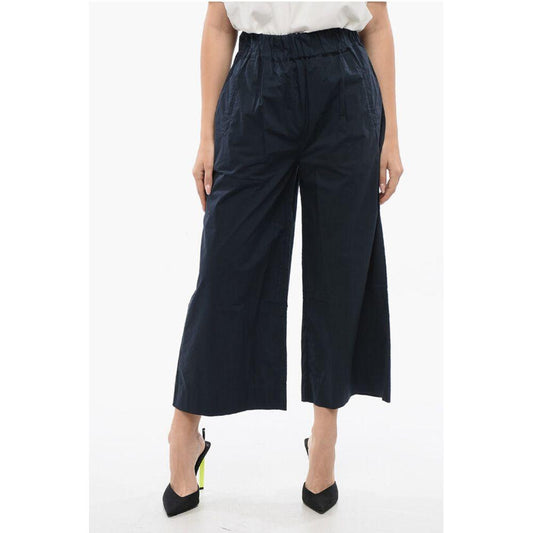 Woolrich Woolrich Popeline Cotton Cropped Fit Pants WO-P642767-XS 1728,74866327712,Blue,Clothing,Jeans & Pants - Women - Clothing,New with tags,Women,Women - Clothing,Woolrich,XS
