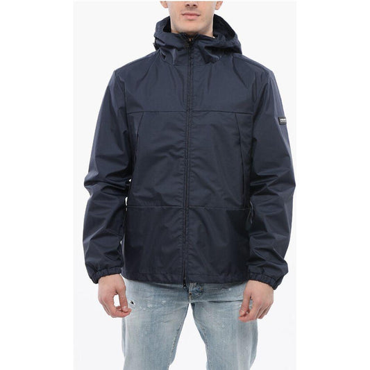 Woolrich Rip-stop Windbreaker 1728,74866327712,Blue,Clothing,Jackets - Men - Clothing,Men,Men - Clothing,New with tags,Woolrich,XXL Woolrich WO-P642539-XXL