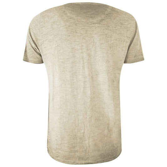 Yes Zee Yes Zee Beige Cotton T-Shirt YE-14693-S 1728,67346170016,Beige,Clothing,M,Men,Men - Clothing,New with tags,S,T-Shirts - Men - Clothing,XL,Yes Zee