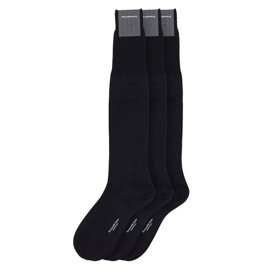 ZEGNA Black Wool Socks1728,39-40,40-41,42-43,43-44,67397976224,Black,Clothing,Men,New with tags,Socks - Underwear - Clothing,Underwear - Clothing,ZEGNA