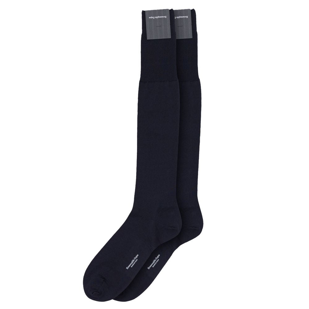 ZEGNA Blue Wool Socks1728,42-43,67397976224,Blue,Clothing,Men,New with tags,Socks - Underwear - Clothing,Underwear - Clothing,ZEGNA