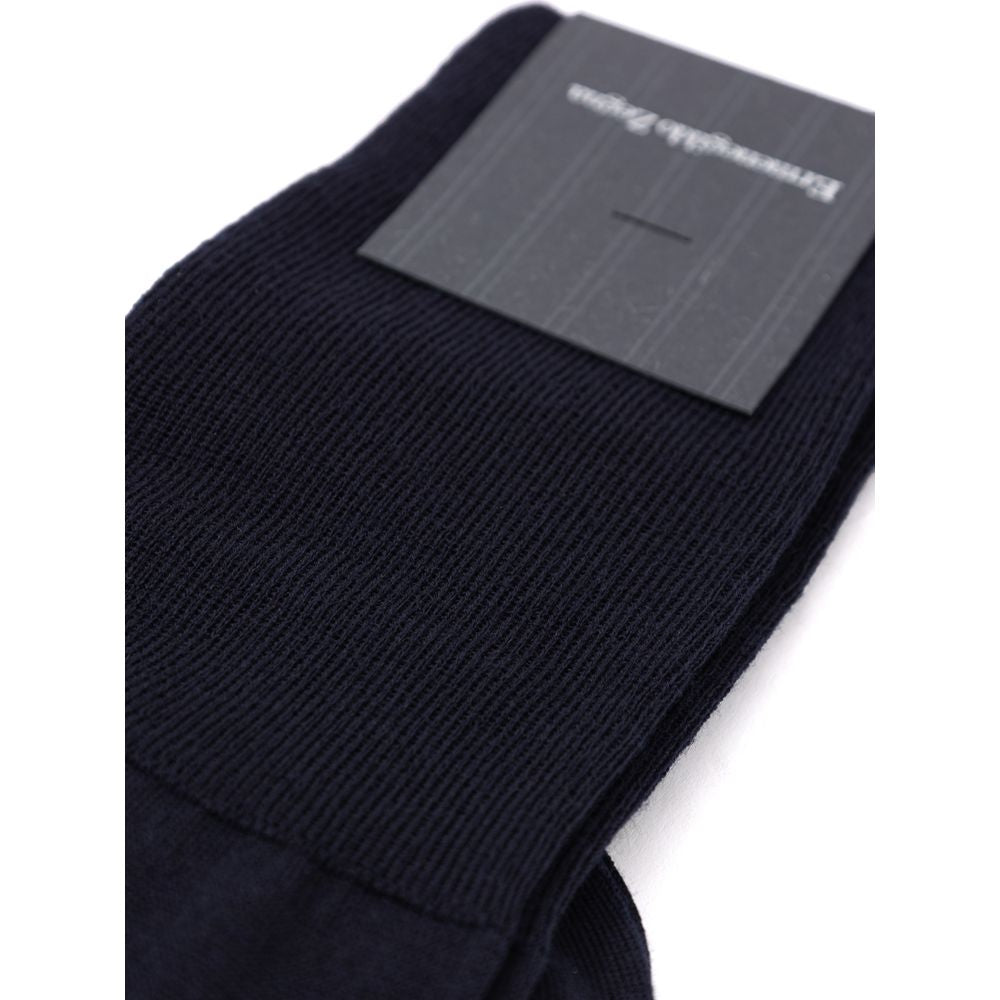 ZEGNA Blue Wool Socks1728,42-43,67397976224,Blue,Clothing,Men,New with tags,Socks - Underwear - Clothing,Underwear - Clothing,ZEGNA