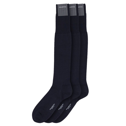 ZEGNA Navy Blue Wool Socks1728,40-41,42-43,45-46,67397976224,Clothing,Men,Navy Blue,New with tags,Socks - Underwear - Clothing,Underwear - Clothing,ZEGNA