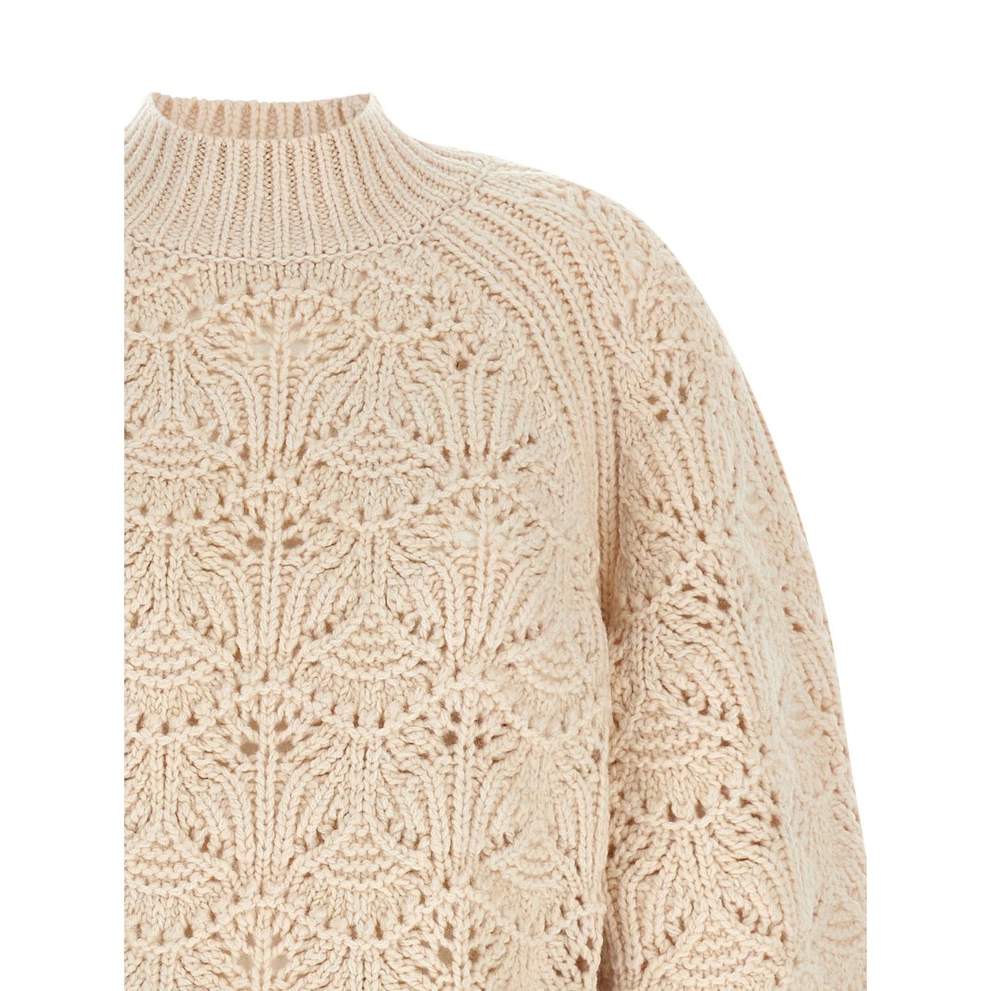 Zimmermann Beige Wool Cardigan