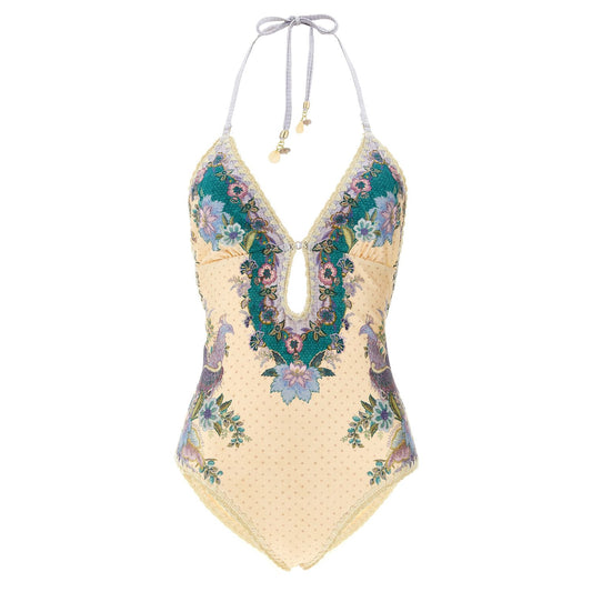 Zimmermann Multicolor Polyamide One-Piece Swimsuit